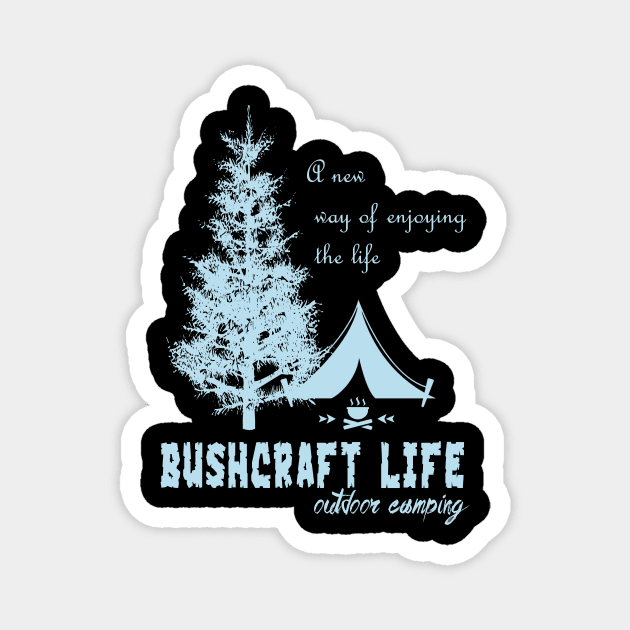 Bushcraft life Magnet by The Bombay Brands Pvt Ltd