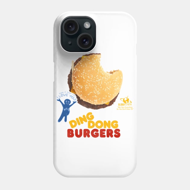 Ding Dong Burgers Phone Case by darklordpug