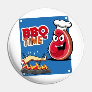 BBQ Time Pin