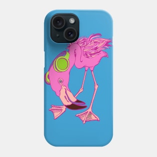 Flamingo, Shake Your Tail Feather Phone Case