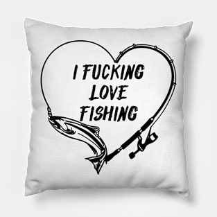 Love Fishing Pillow