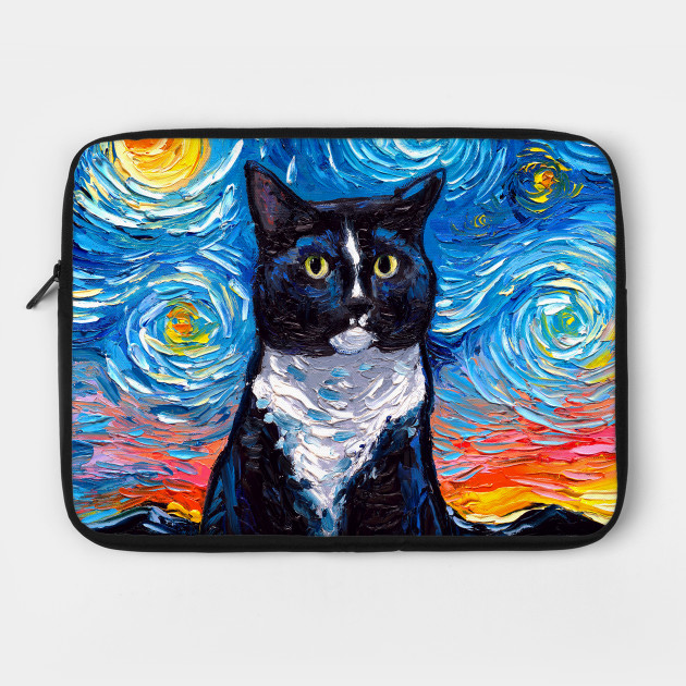 cat laptop case