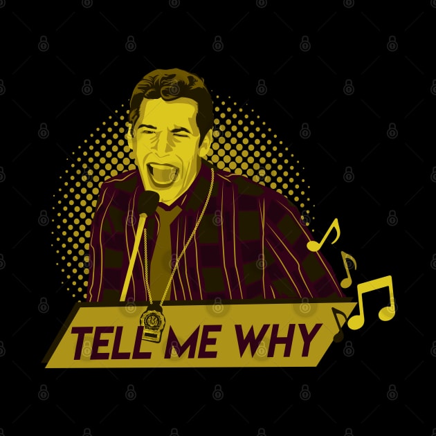 Tell me why... Jake Peralta by Ddalyrincon