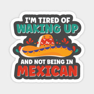 I'm Tired of Waking Up and Not Being in Mexican Magnet