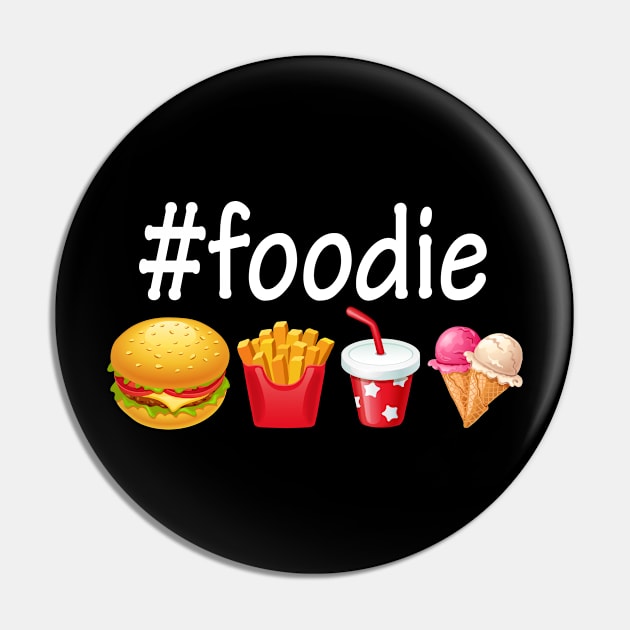 Foodie Funny food lover Gift Pin by CoolFoodiesMerch