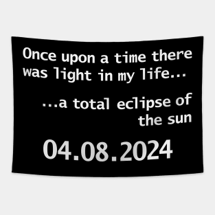 Solar Eclipse April 8th 2024 Tapestry