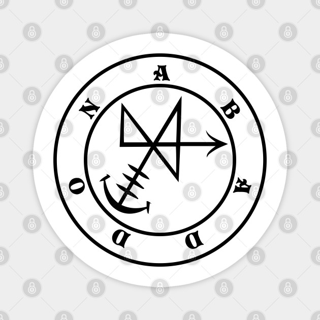 Seal Of Abaddon Abaddon Magnet Teepublic Au Abaddon pictures to create abaddon ecards, custom profiles, blogs, wall posts, and abaddon scrapbooks, page these animated pictures were created using the blingee free online photo editor. seal of abaddon