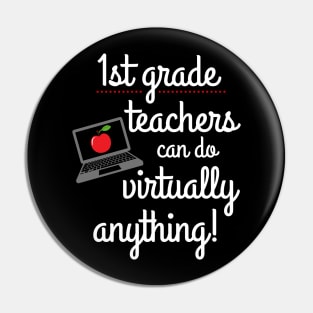 First Grade Teachers Can Do Virtually Anything Pin