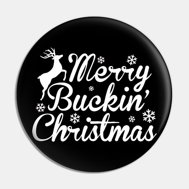 merry buckin' christmas Pin by crackdesign