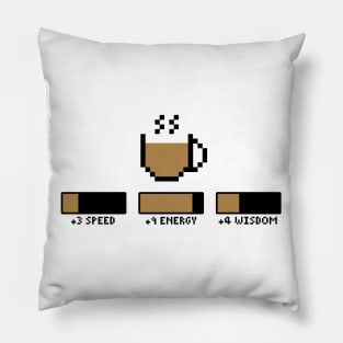 Coffee Stats Pillow