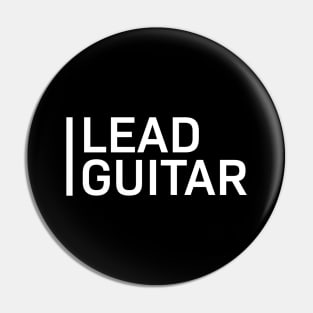 Lead Guitar Dark Theme Pin