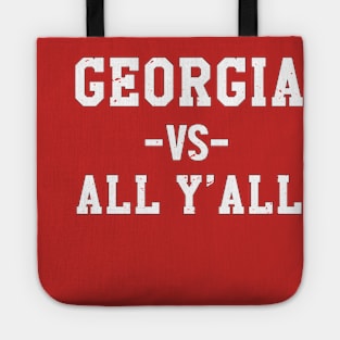 Georgia VS All Y'all Tote