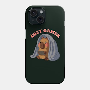 cozy gamer capy Phone Case