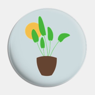 Houseplant in a Pot Pin