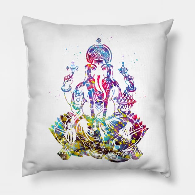 Ganesha Pillow by erzebeth