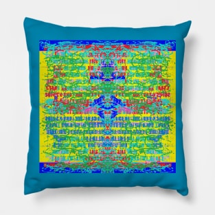 Colorful Words 1 Pillow