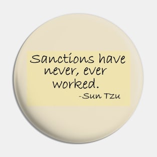 Sanctions Pin