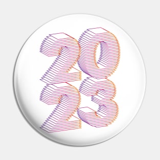 2023 retro vibe Pin