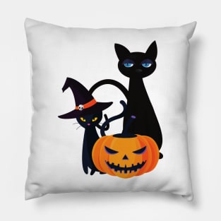 Spooky cats Pillow