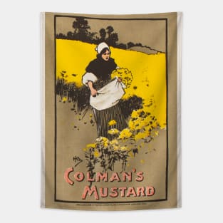 Colman's Mustard Ad Tapestry