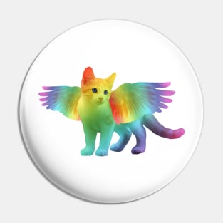 The Mythical Fairy Cat Pin