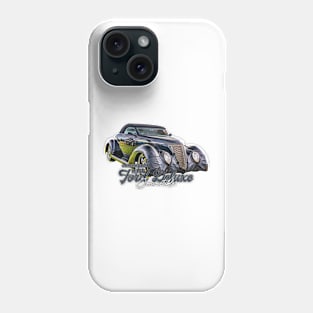 Customized 1937 Ford DeLuxe Convertible Phone Case