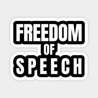 Freedom of Speech Magnet