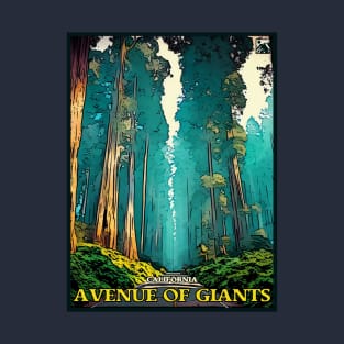 Avenue of Giants, California T-Shirt