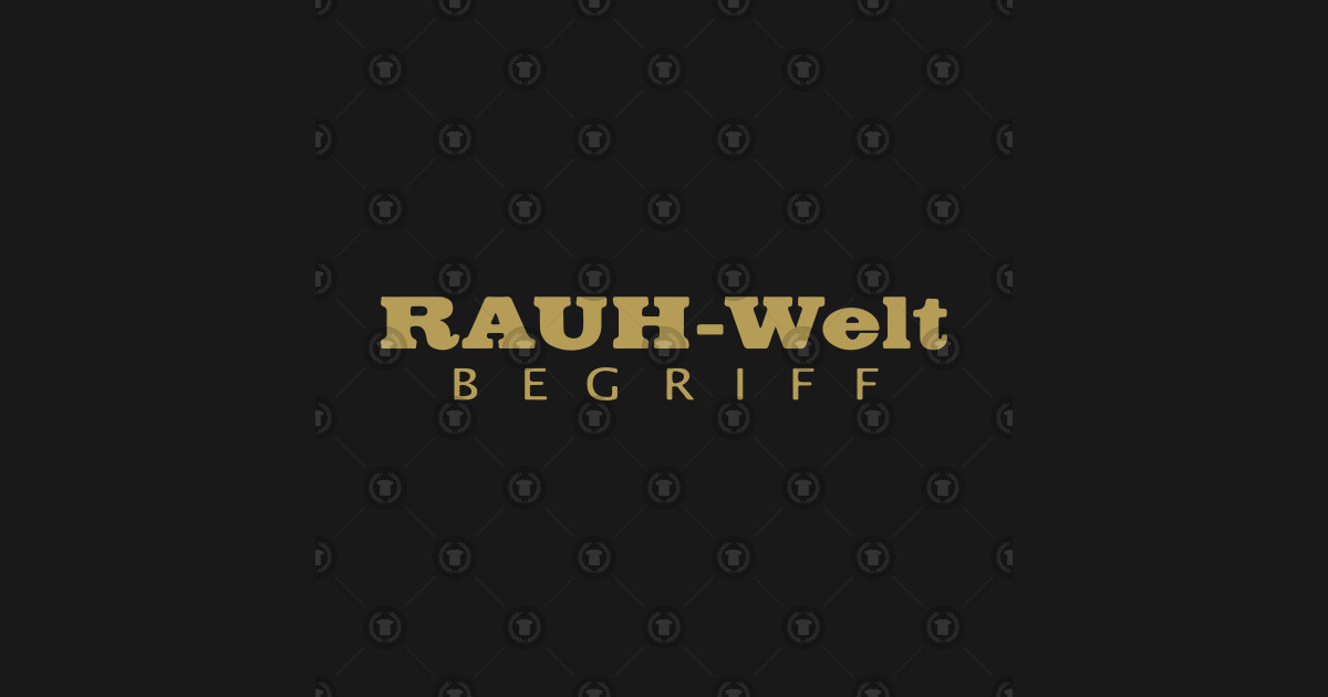 RWB Shirt: Rauh Welt Begriff Gold Logo T-shirt - Rauh Welt ...