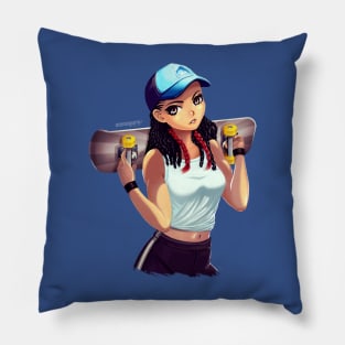 Skater girl Pillow