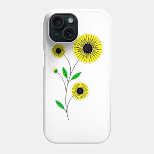 flores amarillas Phone Case