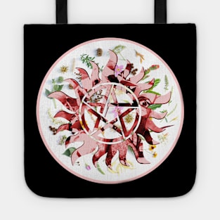 Supernatural Flower Anti-Possession Tote