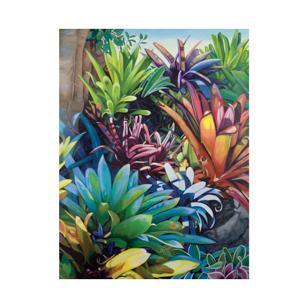 Bromeliad Oasis 2 by artbyelly