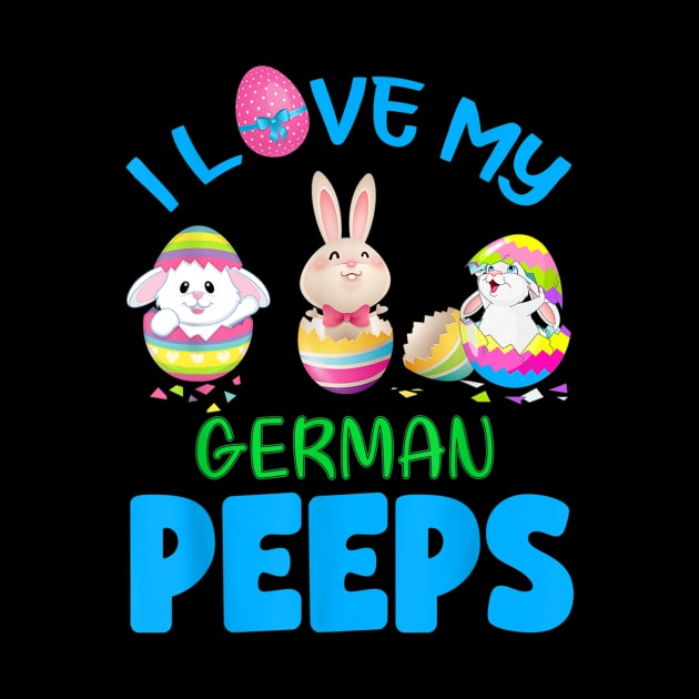 I Love My German Peeps Happy Easter Teacher Gifts by cruztdk5