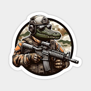 Tactical Crocodile Operator Magnet