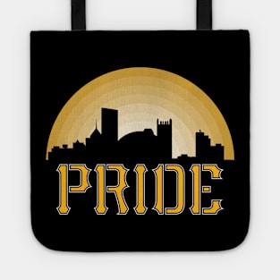 PRIDE Pittsburgh Black and Gold Tote