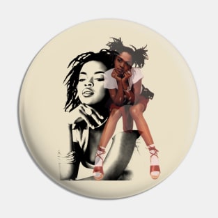 Lauryn hill t-shirt Pin