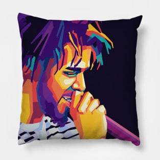 jcole wpap pop art Pillow