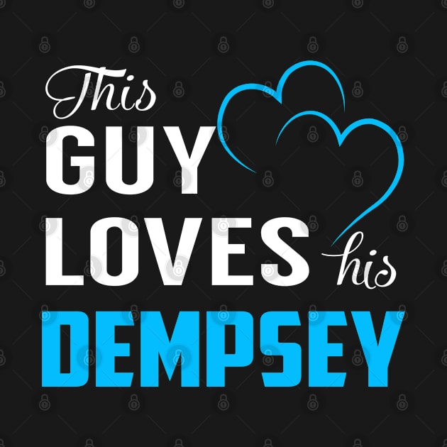 This Guy Loves His DEMPSEY by TrudiWinogradqa