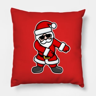 Floss dance Flossing Santa Claus Christmas Floss like a boss Pillow