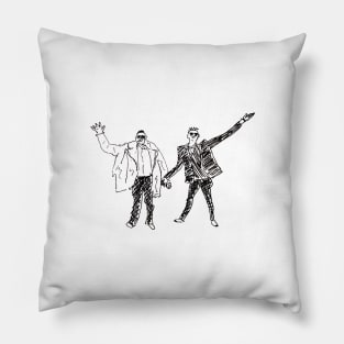 the friendship dance – alex horne and joe lycett Pillow