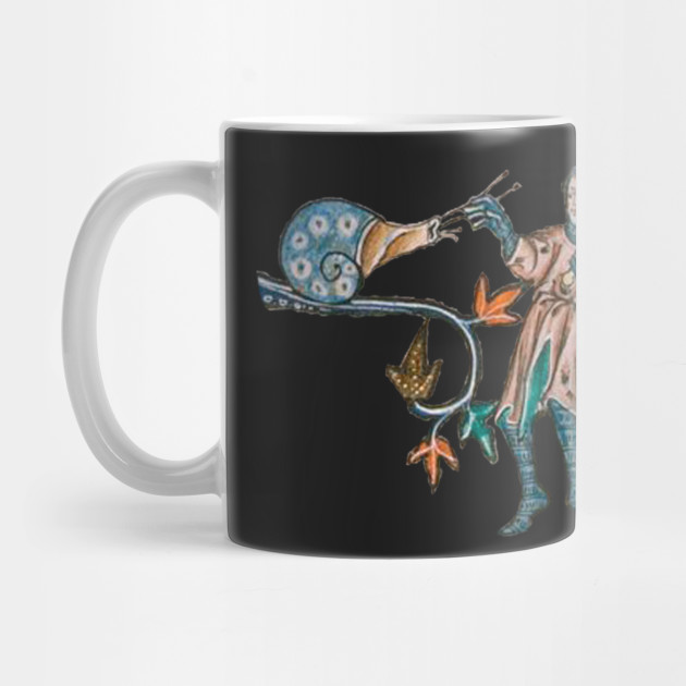 Medieval Snail Medieval Mug Teepublic