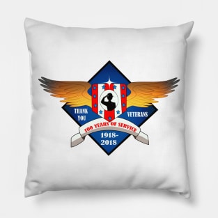 Veterans Day Tribute Pillow