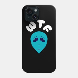 WTF Alien Grey Phone Case