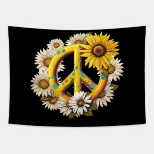 Peace Daisy Tapestry