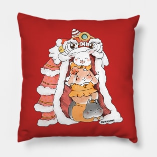 Dragon Rabbit | Bunniesmee Pillow