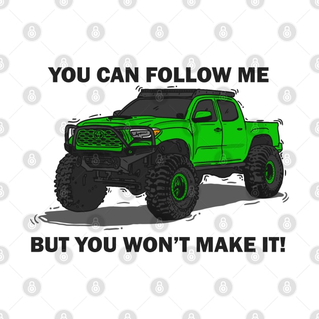 Toyota 4Runner Monster - Green by 4x4 Sketch