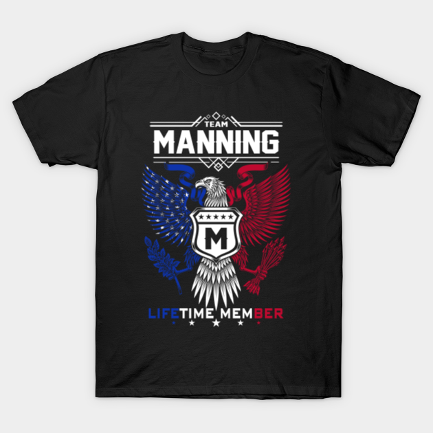 Discover Manning Name T Shirt