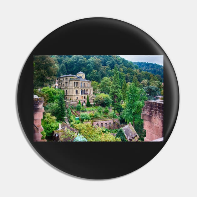 A View from Heidelberg Castle Pin by Imagery