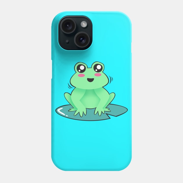 Frog Phone Case by BrightLightArts